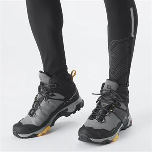 Salomon X Ultra 4 Mid Winter Gri/Siyah Erkek Bot
