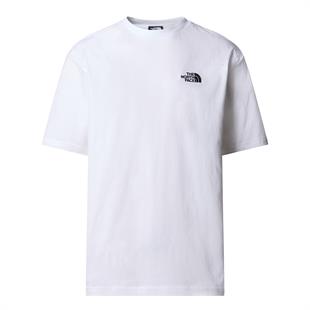 The North Face Essential Oversize Simple Dome Erkek T-Shirt Beyaz