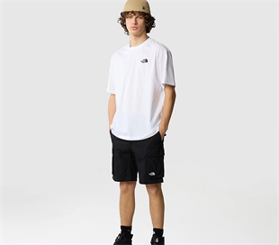The North Face Essential Oversize Simple Dome Erkek T-Shirt Beyaz