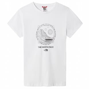 The North Face Galahm Graphic Beyaz Kadın T-Shirt