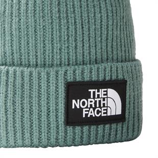 The North Face Logo Box Cuffed Unisex Bere