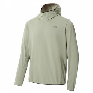 The North Face Belay Sun Erkek Yeşil Sweatshirt
