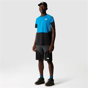 The North Face M Bolt Tech Erkek Tişört Mavi-Siyah 