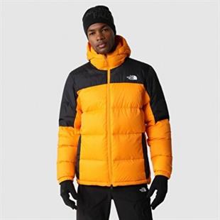 The North Face Diablo Kapüşonlu Kaz Tüyü Erkek  Turuncu Mont