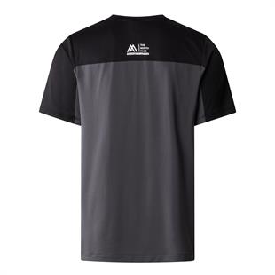 The North Face M Mountain Athletics Erkek Tişört Gri-Siyah
