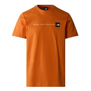 The North Face Never Stop Exploring Erkek T-Shirt Turuncu