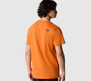 The North Face Never Stop Exploring Erkek T-Shirt Turuncu