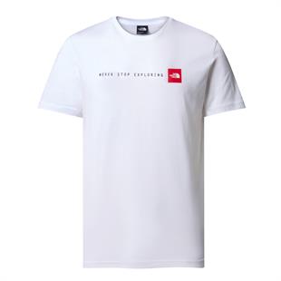 The North Face Never Stop Exploring Erkek T-Shirt Beyaz