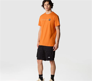 The North Face Never Stop Exploring Erkek T-Shirt Turuncu