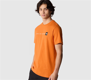 The North Face Never Stop Exploring Erkek T-Shirt Turuncu
