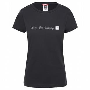 The North Face Never Stop Exploring Siyah Kadın T-Shirt