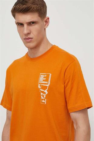 The North Face Outdoor Erkek T-Shirt Turuncu
