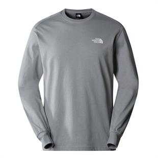 The North Face Outdoor Erkek Uzun Kollu T-Shirt Gri