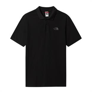 The North Face Polo Piquet Erkek T-Shirt Siyah