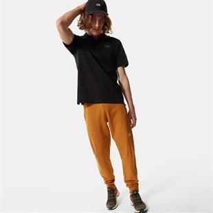 The North Face Polo Piquet Erkek T-Shirt Siyah