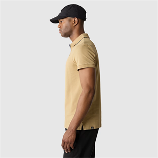 The North Face Premium Polo Piquet Erkek T-Shirt Bej