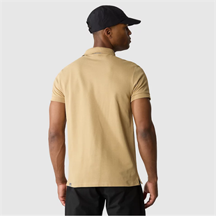 The North Face Premium Polo Piquet Erkek T-Shirt Bej
