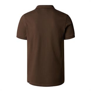 The North Face Premium Polo Piquet Erkek T-Shirt Kahverengi