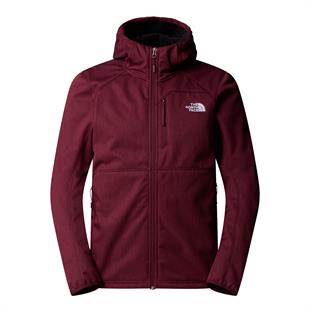 The North Face Quest Kapüşonlu Softshell Erkek Mont Bordo