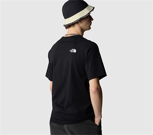 The North Face Raglan Easy Erkek T-Shirt Siyah