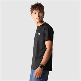 The North Face Reaxion Amp Crew Erkek T-Shirt Siyah