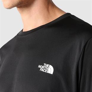 The North Face Reaxion Amp Crew Erkek T-Shirt Siyah