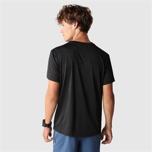 The North Face Reaxion Amp Crew Erkek T-Shirt Siyah