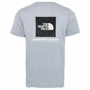 The North Face Reaxion Red Box Gri Erkek T-Shirt