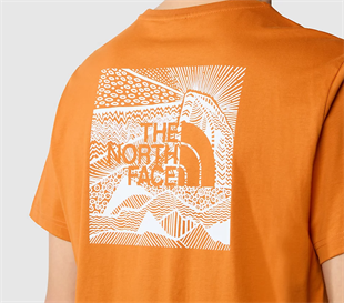 The North Face Redbox Celebration Erkek T-Shirt Turuncu 