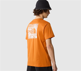 The North Face Redbox Celebration Erkek T-Shirt Turuncu 