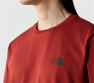The North Face Simple Dome Erkek T-Shirt Kırmızı