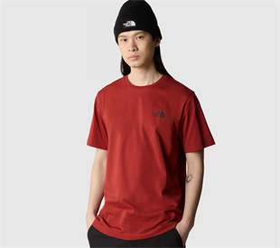The North Face Simple Dome Erkek T-Shirt Kırmızı