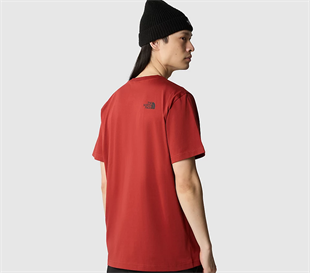 The North Face Simple Dome Erkek T-Shirt Kırmızı