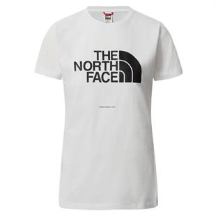 The North Face S/S Easy Kadın Beyaz T-Shirt