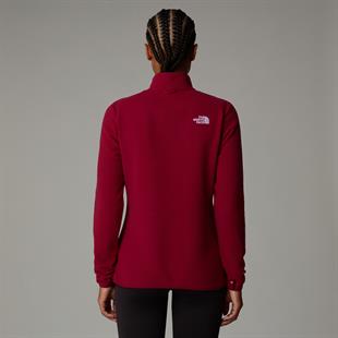 The North Face W 100 Glacier Kadın Bordo Polar