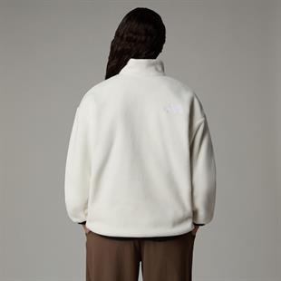 The North Face Yumiori Çift Taraflı Kadın Polar Mont Beyaz/Siyah