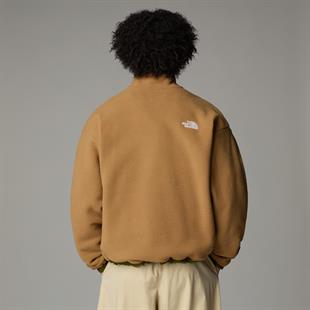 The North Face Yumiori Çift Taraflı Erkek Polar Mont Kahverengi/Yeşil