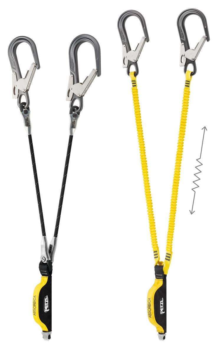 PETZL ABSORBICA-Y MGO Lanyard - Avrupa Versiyonu