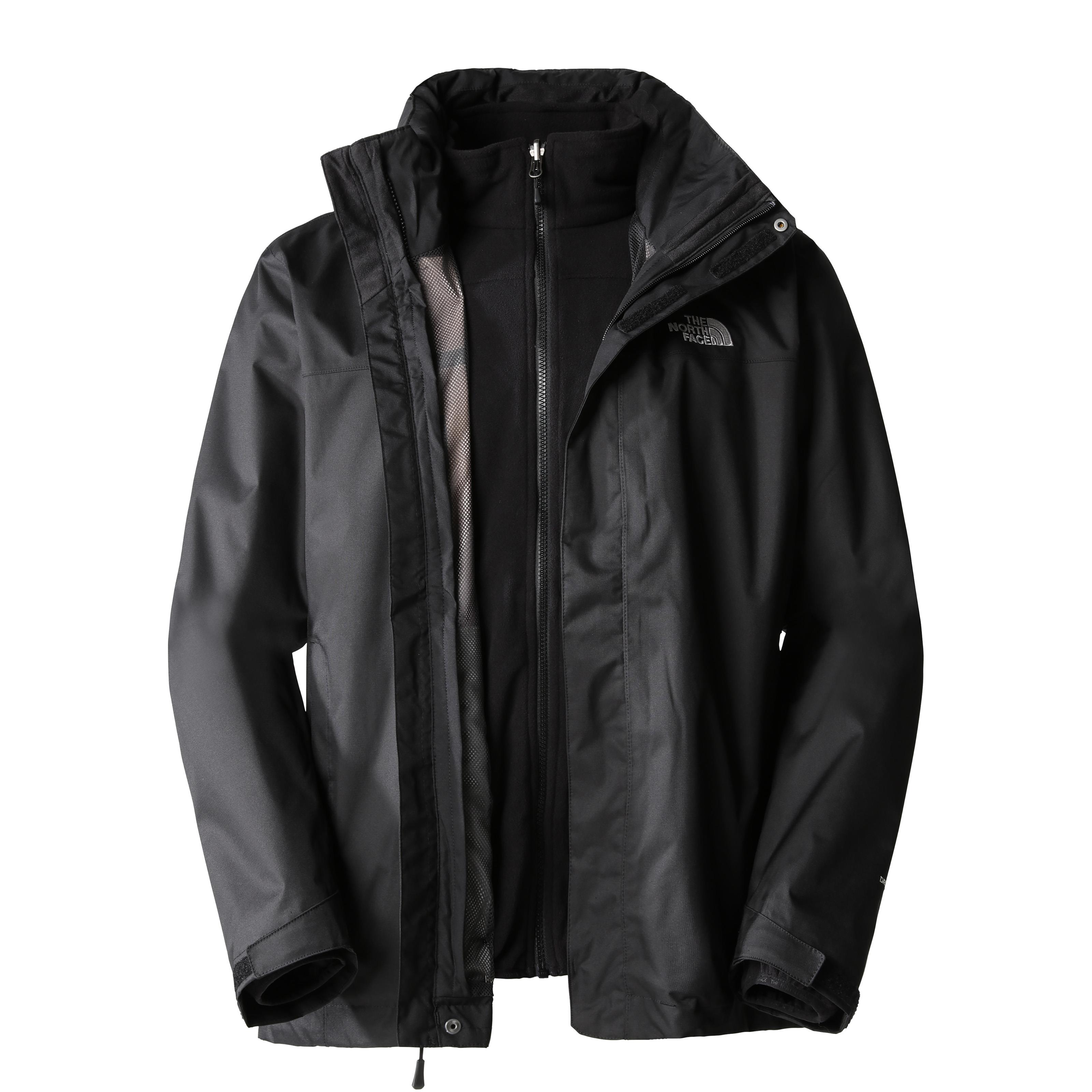 The North Face Evolve II Tri Climate Erkek Siyah Ceket