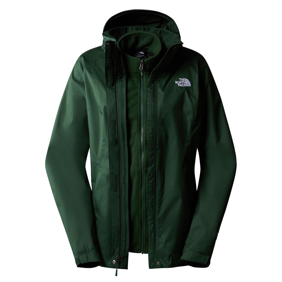 The North Face Evolve II Triclimate Kadın Yeşil Mont