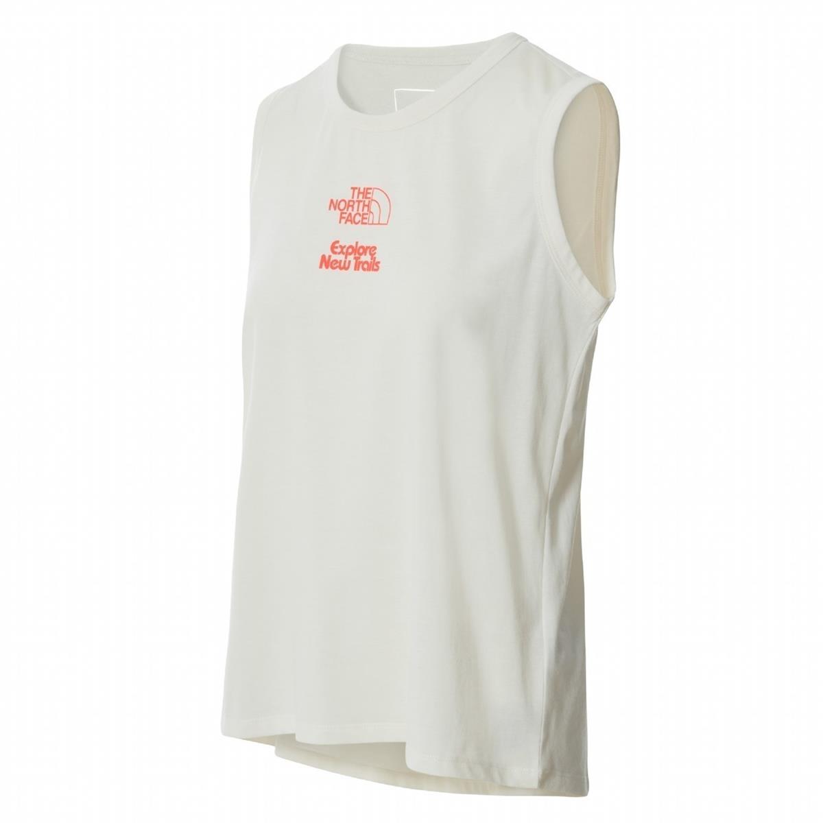 The North Face Foundation Graphic Tank Beyaz Kadın T-Shirt