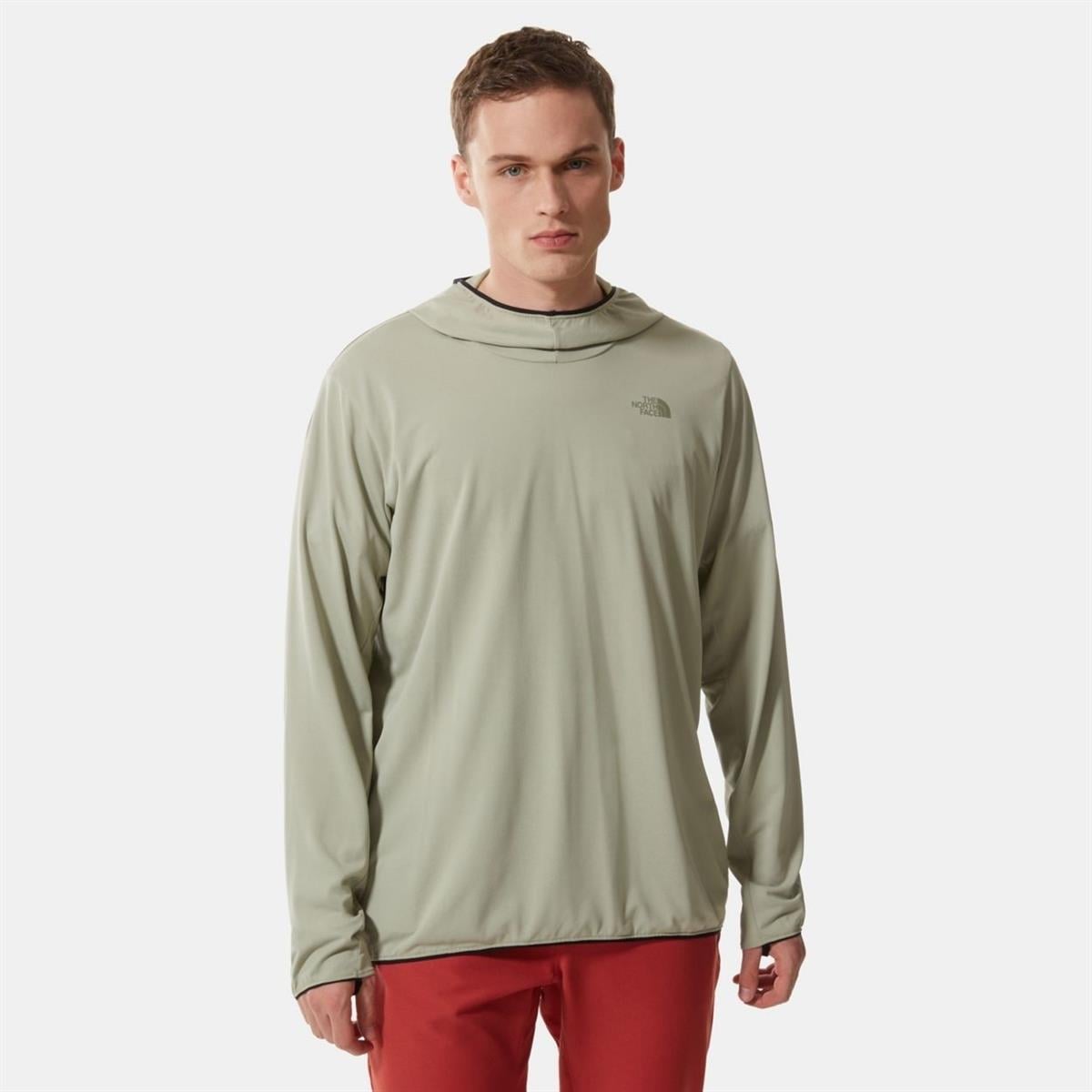 The North Face M Belay Sun Erkek Yeşil Sweatshirt