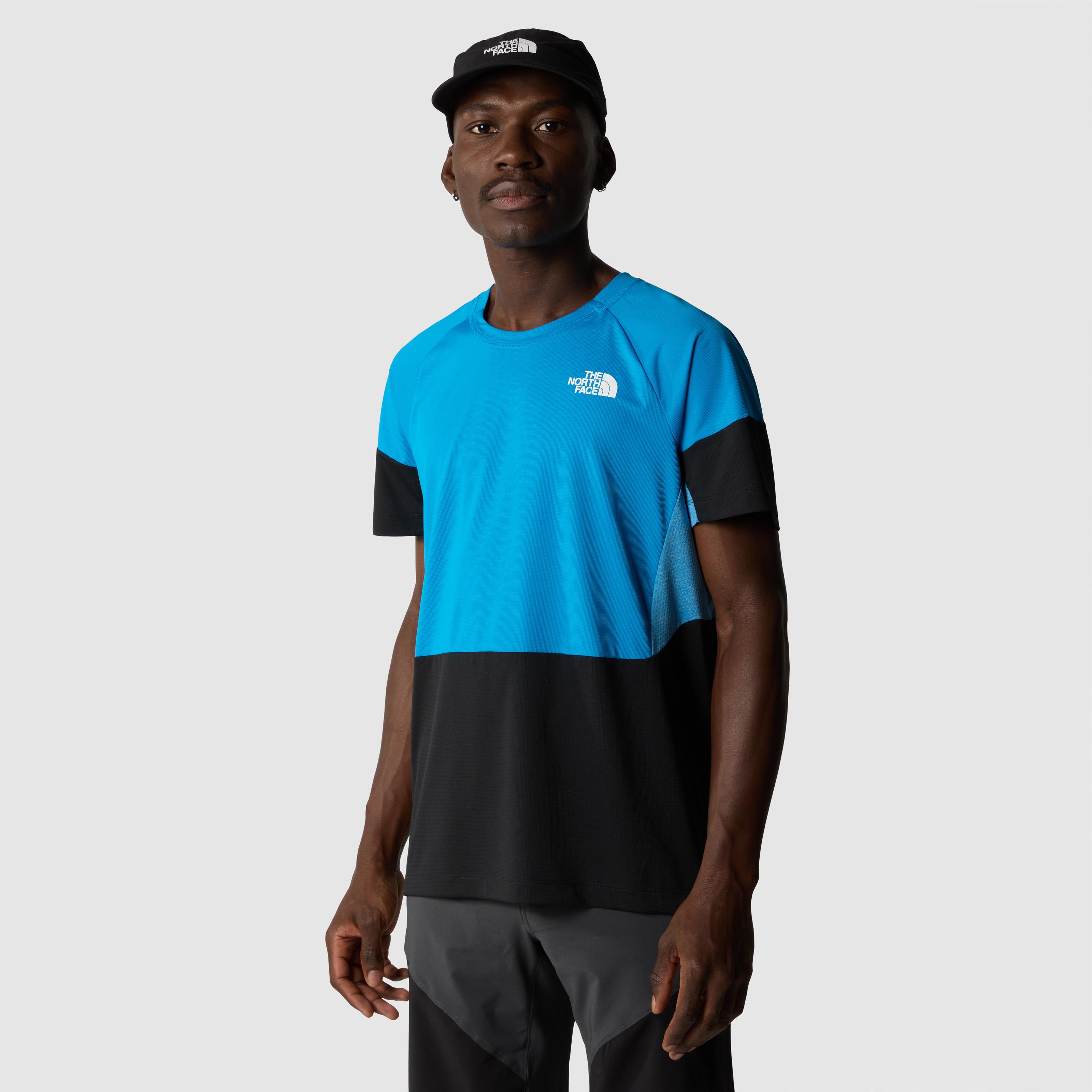 The North Face M Bolt Tech Erkek Tişört Mavi-Siyah 