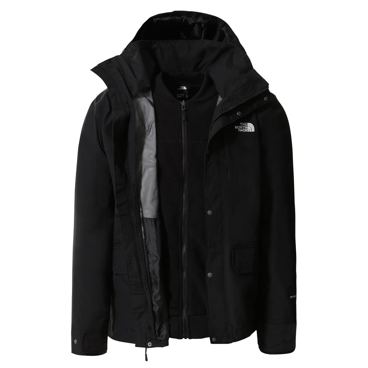 The North Face M Pinecroft Triclimate Siyah Erkek Mont