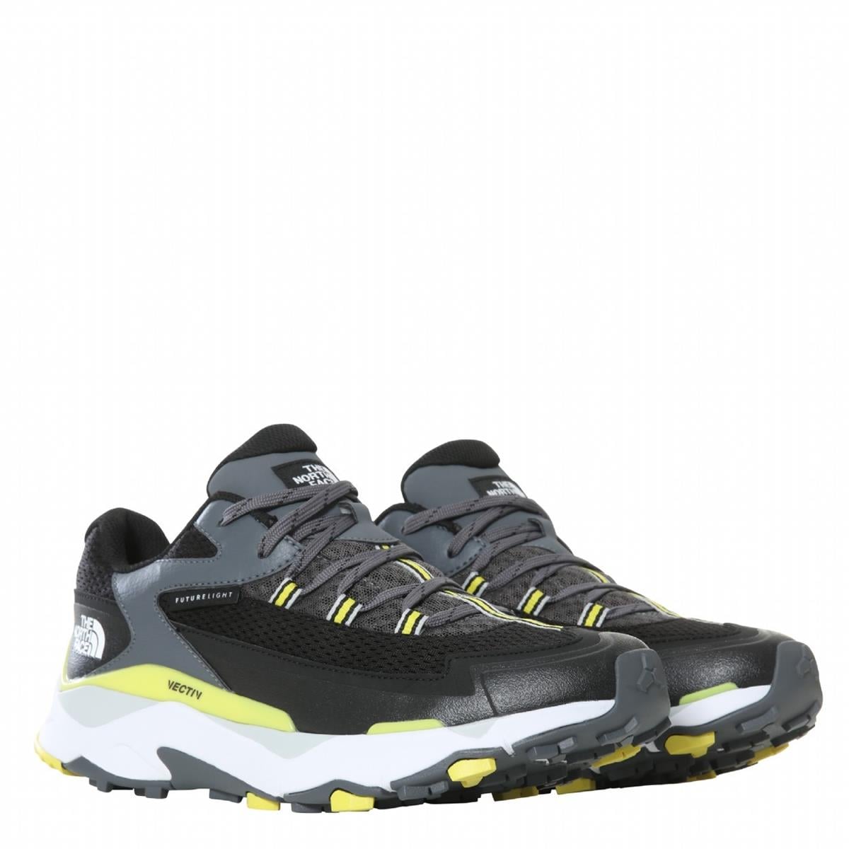 The North Face M Vectiv Taraval Futurelight Erkek Siyah/Sarı Ayakkabı