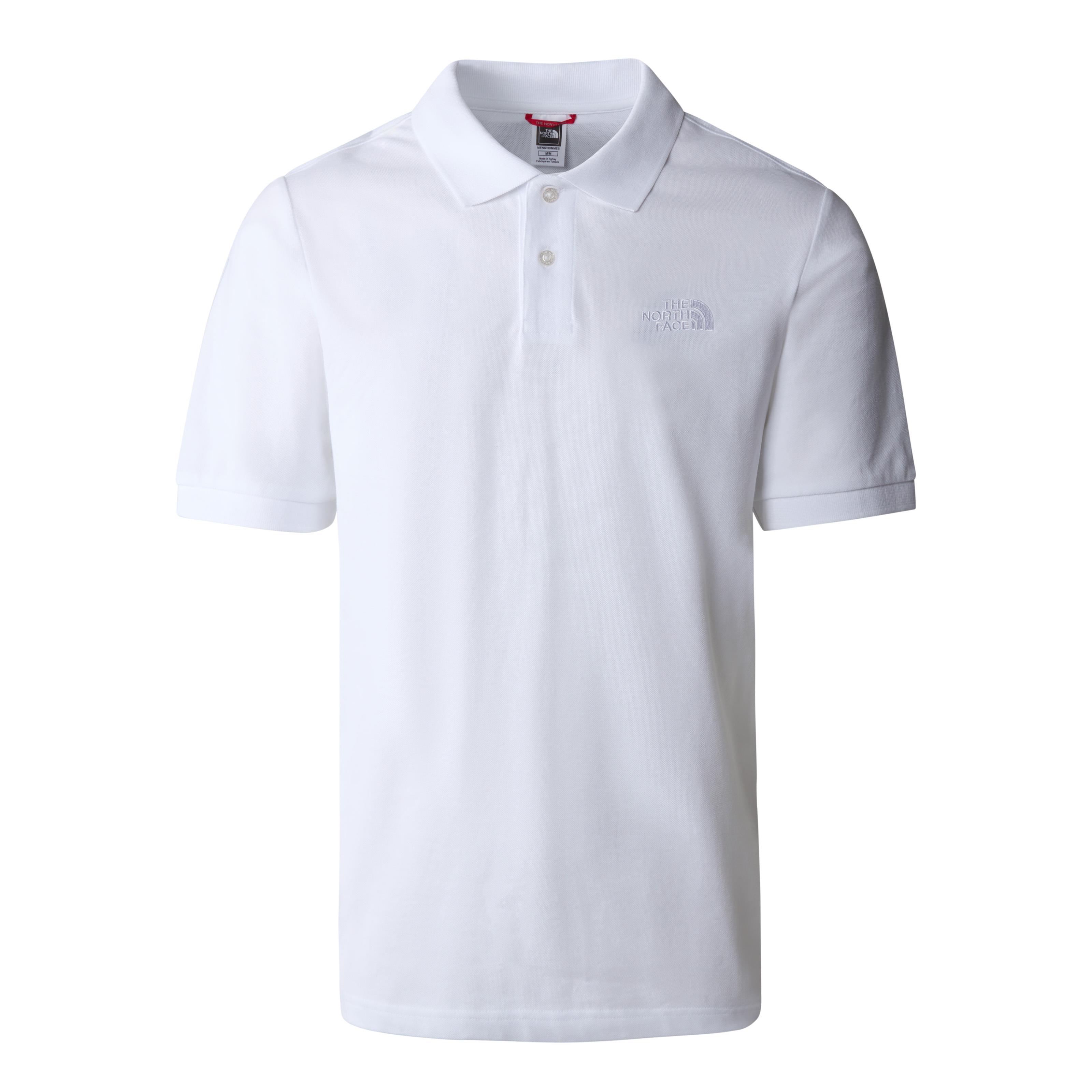 The North Face Polo Piquet Erkek Tshirt Beyaz