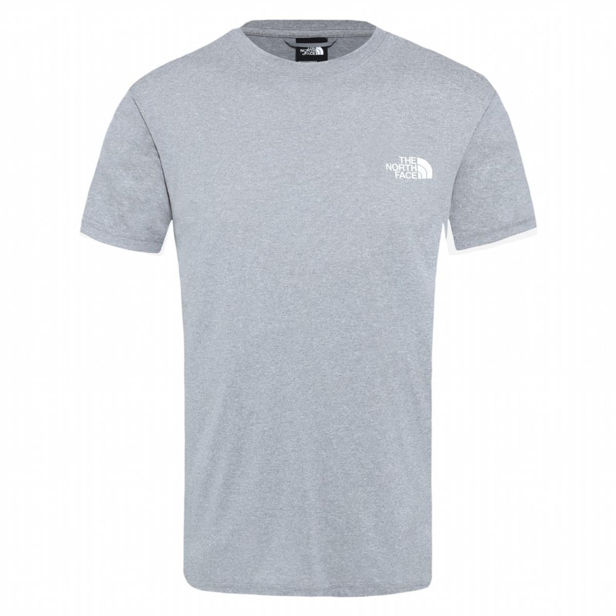 The North Face Reaxion Red Box Gri Erkek T-Shirt