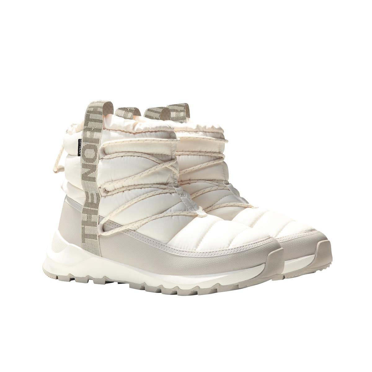 The North Face Thermo Ball Lace Up Krem Kadın Bot