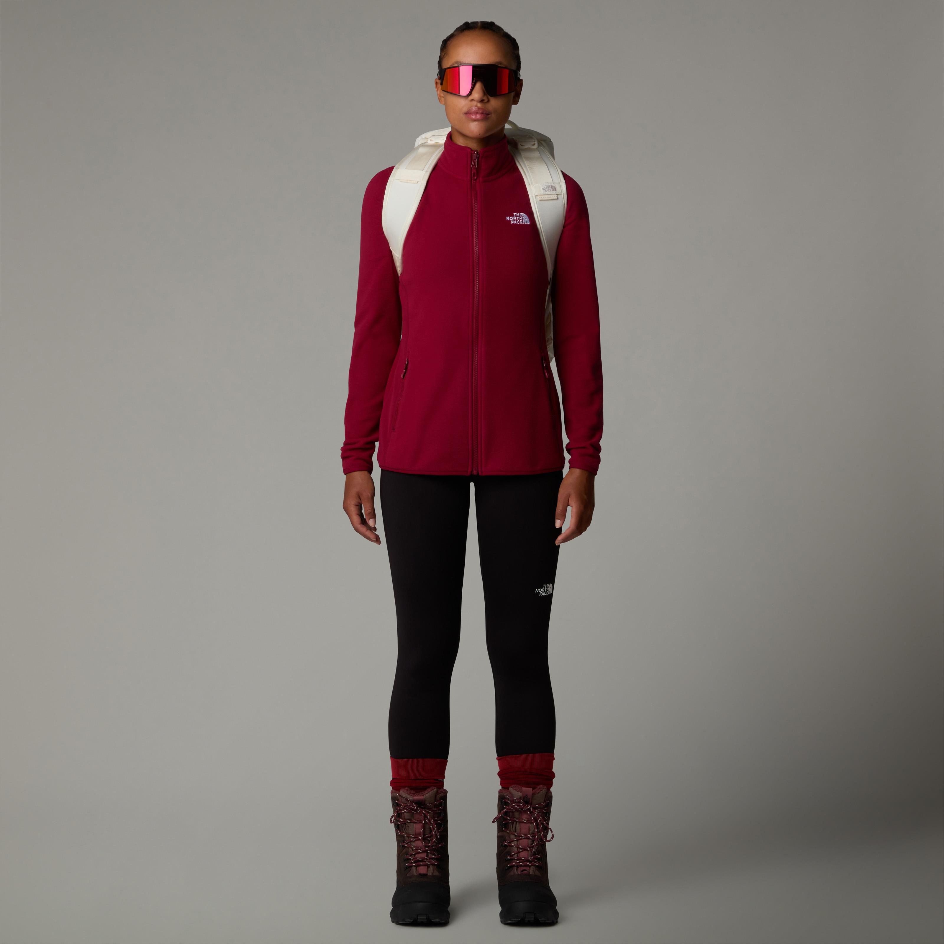 The North Face W 100 Glacier Kadın Bordo Polar