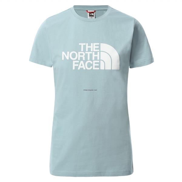 The North Face S/S Easy Kadın Açık Mavi T-Shirt